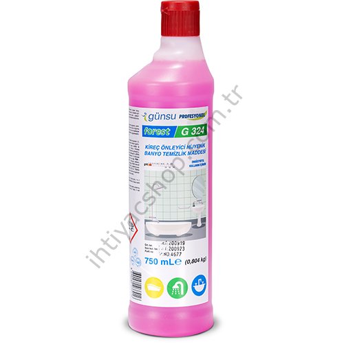 Forest G 324 Hijyenik Kireç Önleyici Banyo Temizlik Maddesi 750 ML