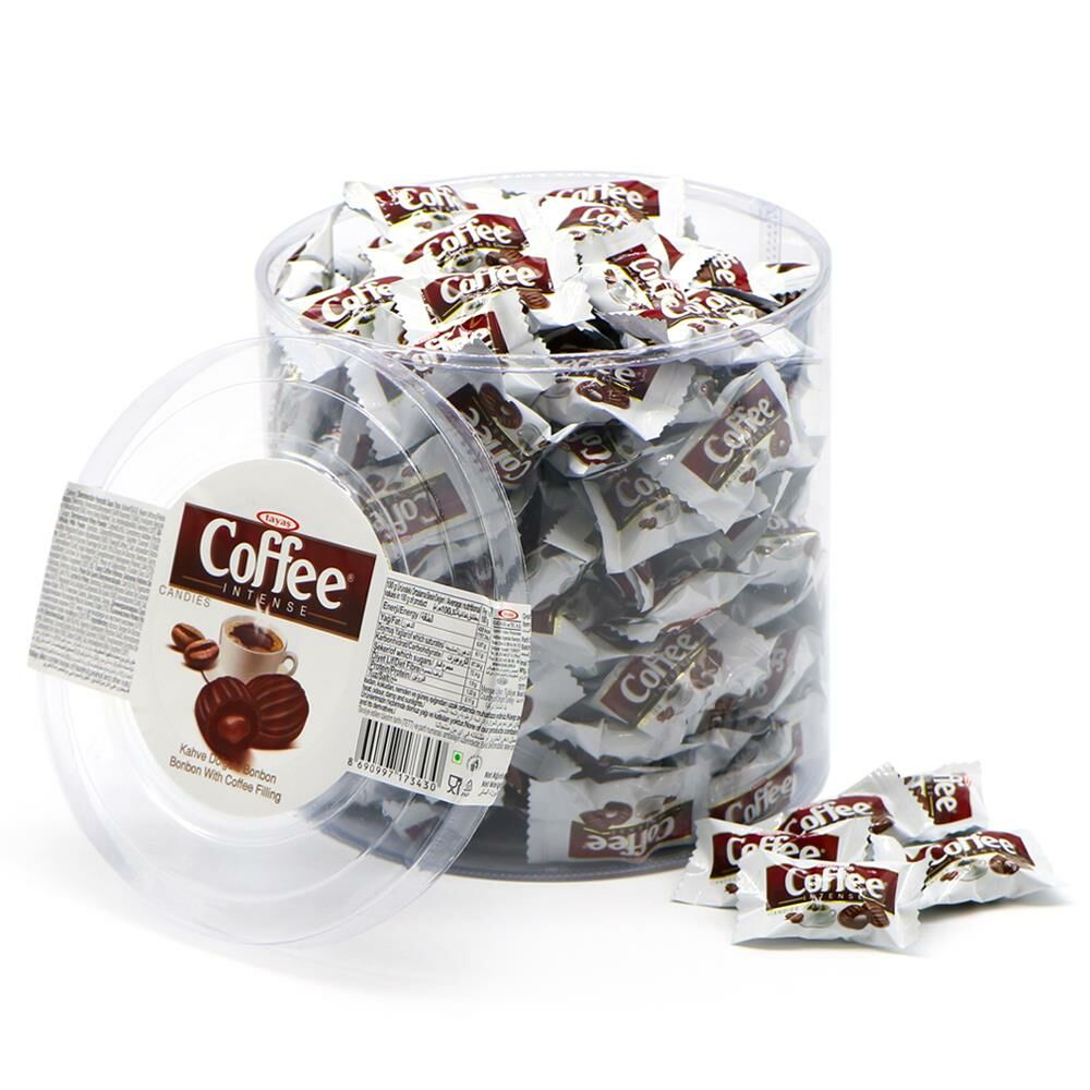 COFFEE INTENSE Kahve Aromalı Sert Şeker 1000g (1 Kutu)