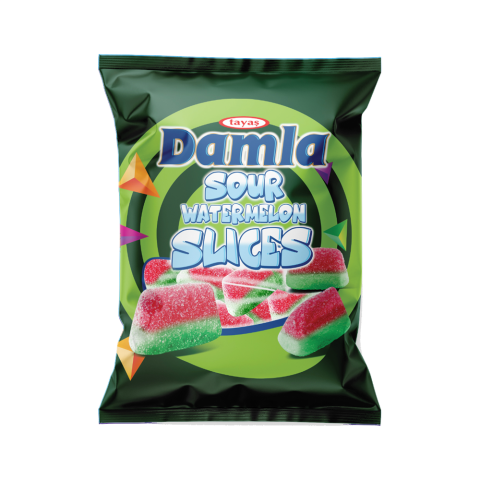 DAMLA SOUR GUMMY WATERMELON 80g Bag