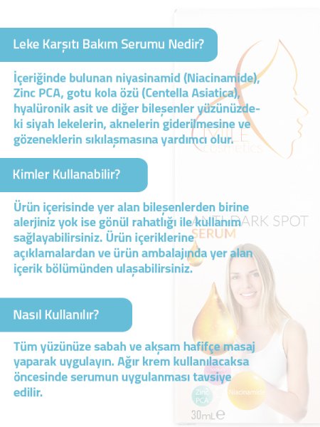 Xmile Leke Karşıtı Serum