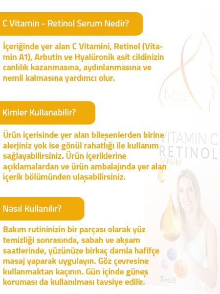 2'li Avantaj Paket Xmile C Vitamin-Retinol Serum