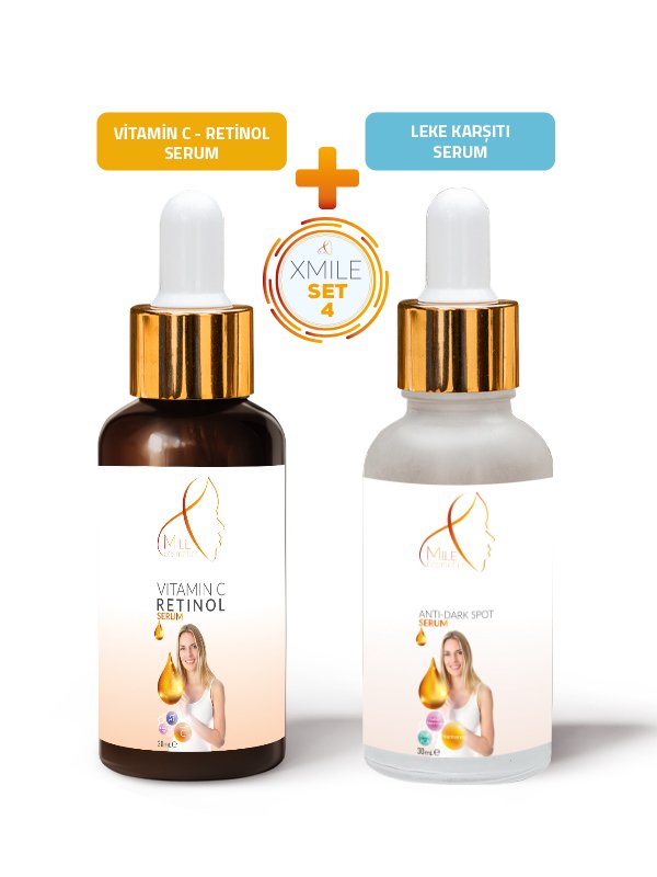 Xmile Set 4-C Vitamin & Leke Karşıtı Serum