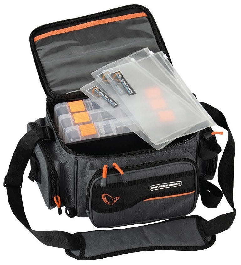 Savage gear System Box Bag M 3 Boxes & PP Bags (20x 40x 29 cm )