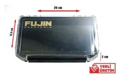 Fujin Tackle Box 30PCEA İnce Evalı Maket Balık Kutusu Siyah