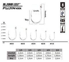 Fujin SJ38 Delikli Kaynaklı Assist Kancası