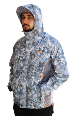 Fujin Raincoat Yağmurluk Grey Camo