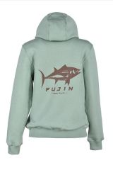 Fujin Tuna Hoodie Mint Sweatshirt Kadın