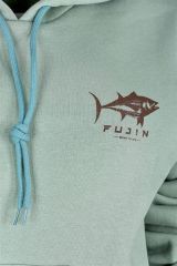 Fujin Tuna Hoodie Mint Sweatshirt Kadın