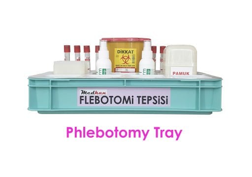 FLEBOTOMİ TEPSİLERİ - Phlebotomy Trays