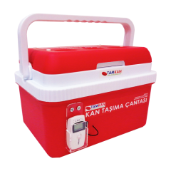 ⭐⭐⭐⭐⭐ 9 Litre Veri Kaydedicili Güvenlikli Kan Nakil Kutusu Çantası - TK1291 - TAMKAN