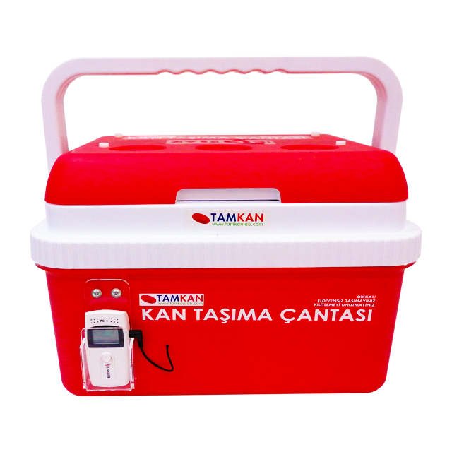 ⭐⭐⭐⭐⭐ 9 Litre Veri Kaydedicili Güvenlikli Kan Nakil Kutusu Çantası - TK1291 - TAMKAN
