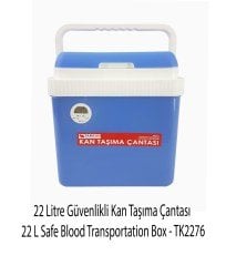 ⭐⭐⭐⭐⭐ 22 Litre Güvenlikli Kan Taşıma Çantası - 22 L Safe Blood Transportation Box - TK2276