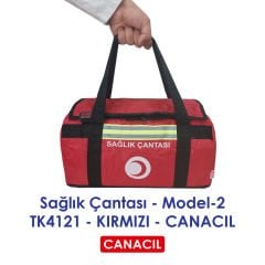 Sağlık Çantası - TK4121 - KIRMIZI - CANACIL - MODEL-2