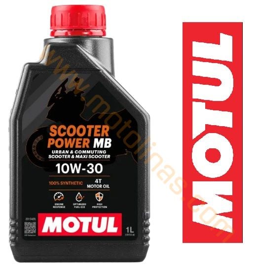 MOTUL YAĞ - SCOOTER POWER [10W30] [MB] - 1 LİTRE