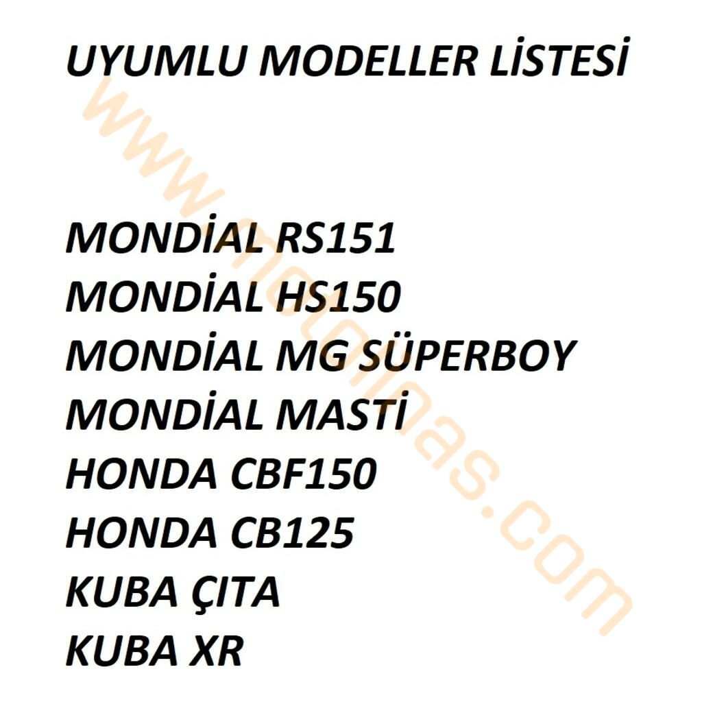 RS151 CBF150 ÇITA MASTİ KUBA XR KİLOMETRE REDİKTÖRÜ