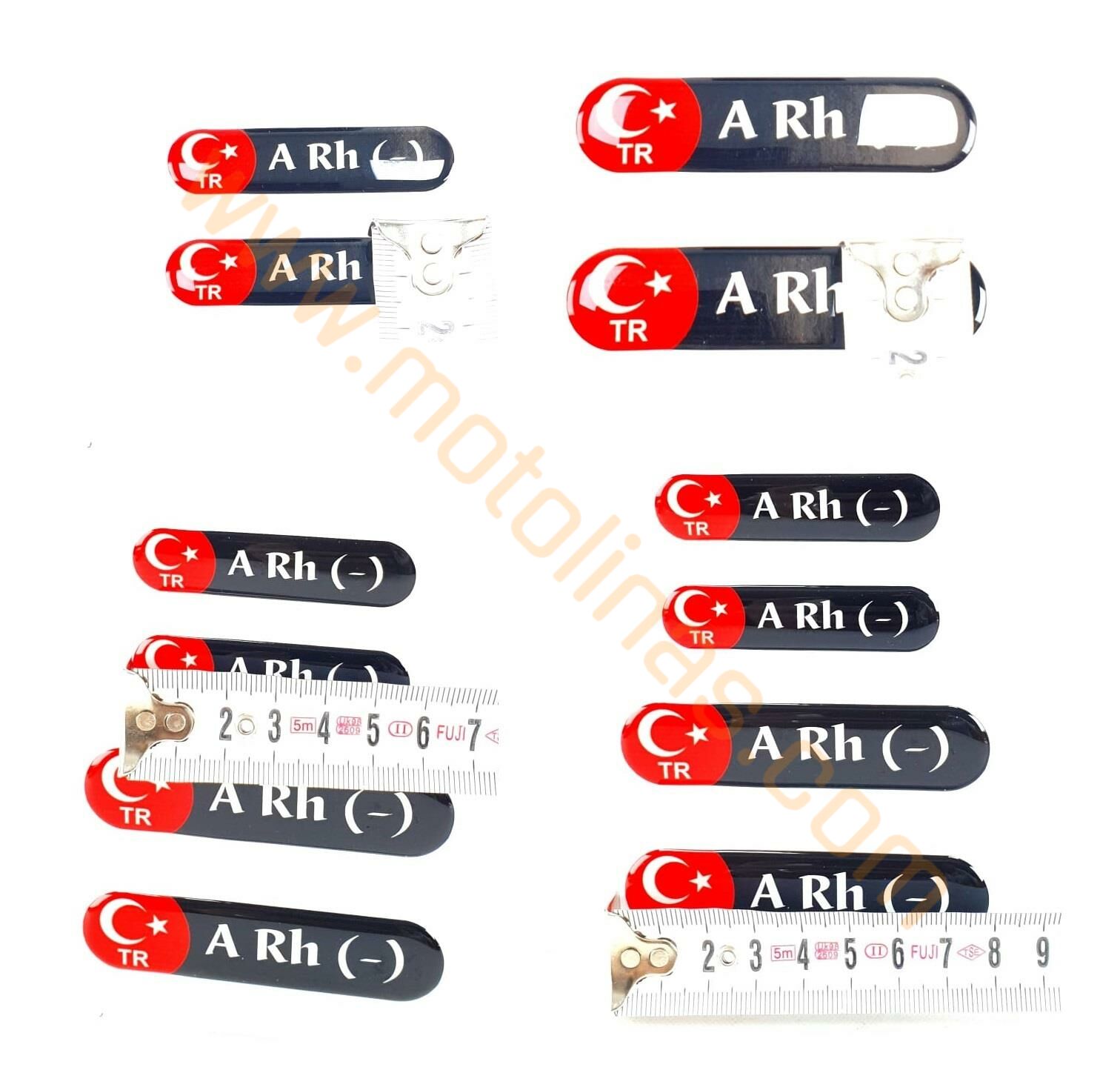 KAN GRUBU 4 lü SET DAMLAR STİCKER (AB RH - )