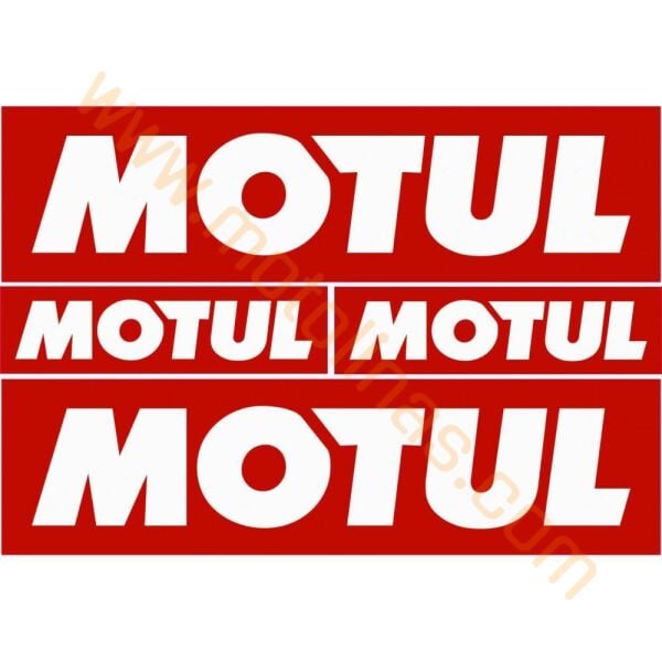 MOTUL STİCKER 2+2  SET Boyut : 4cmx15cm - 2cmx7cm AKSESUAR