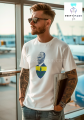 ATAM İZİNDEYİZ, BİZDE FENERLİYİZ Bisiklet Yaka Yüksek Kalite Baskılı T-Shirt