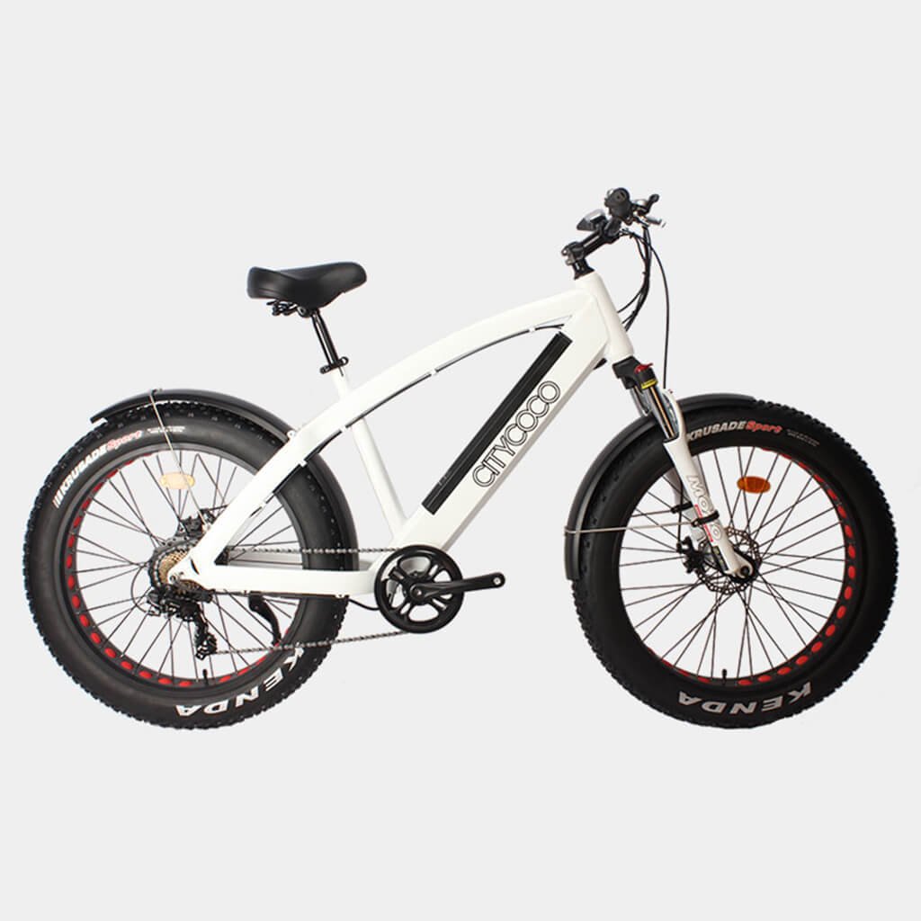 Citycoco FatBike Elektrikli Bisiklet (Siyah)