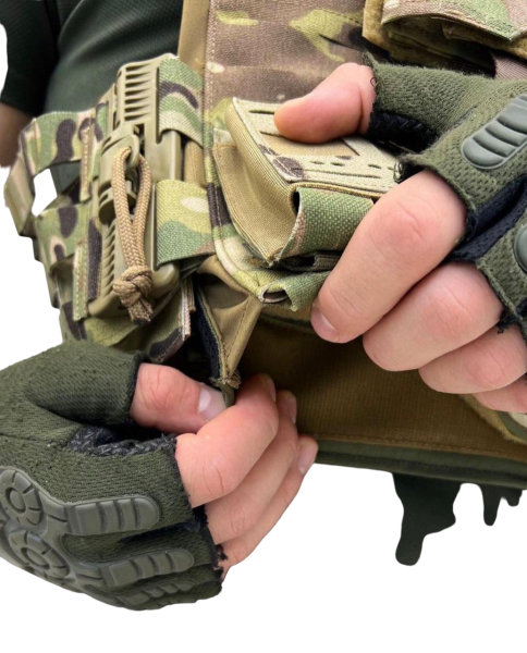 Askeri Hücum Yeleği Multicam Desen