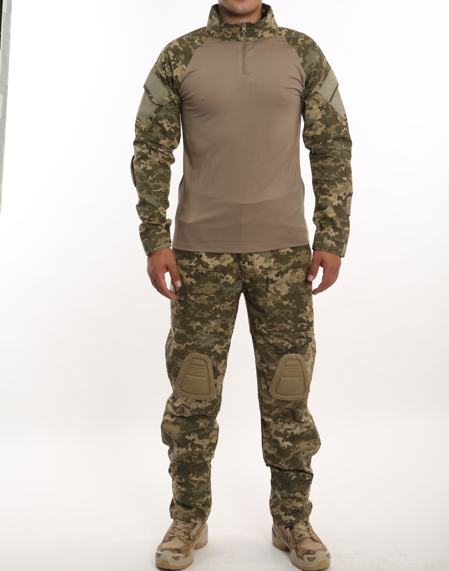 Piksel Combat Model Tişört Pantolon Takım