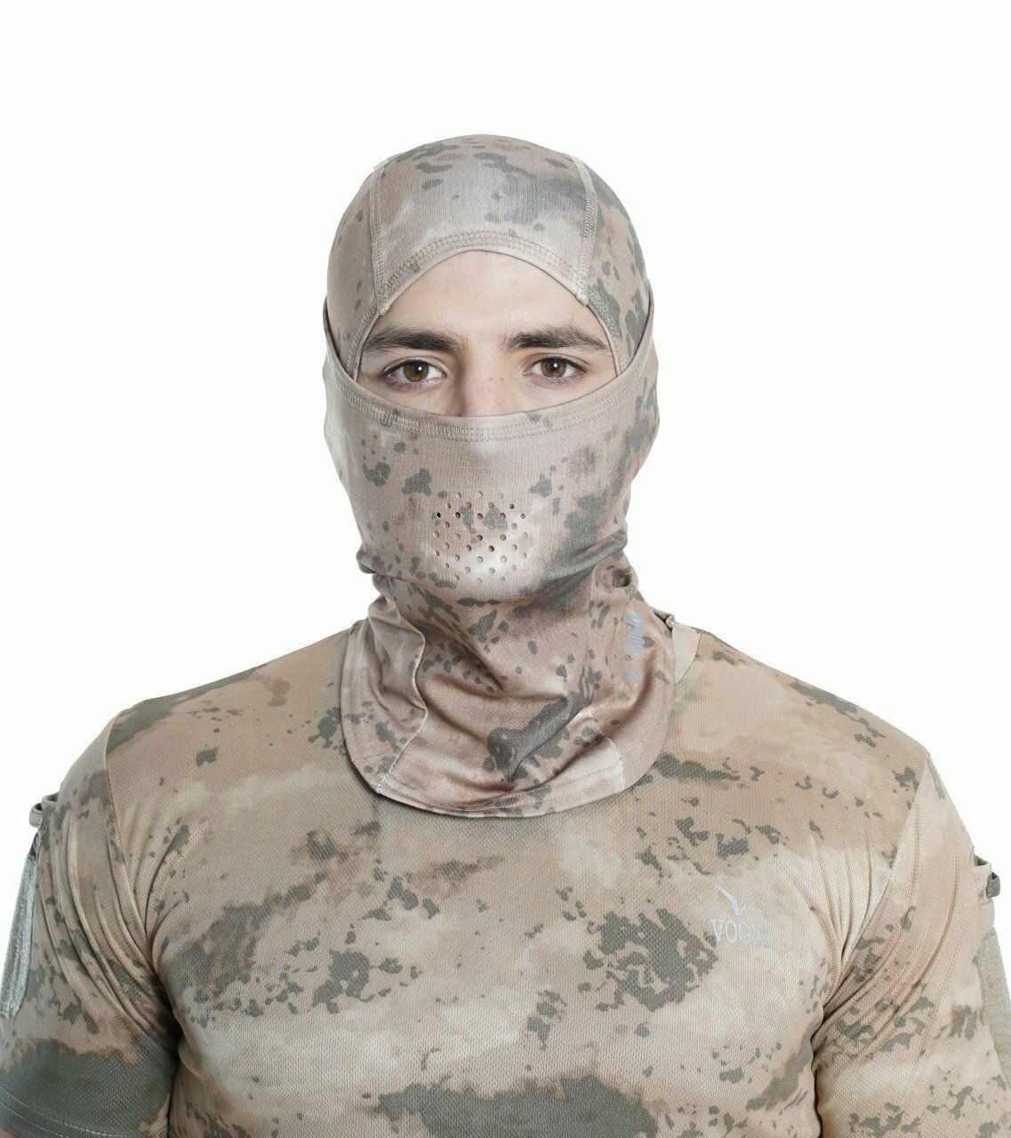 Polarlı Su Ve Rüzgar Geçirmez Balaclava Kar Maskesi Jandarma Renk