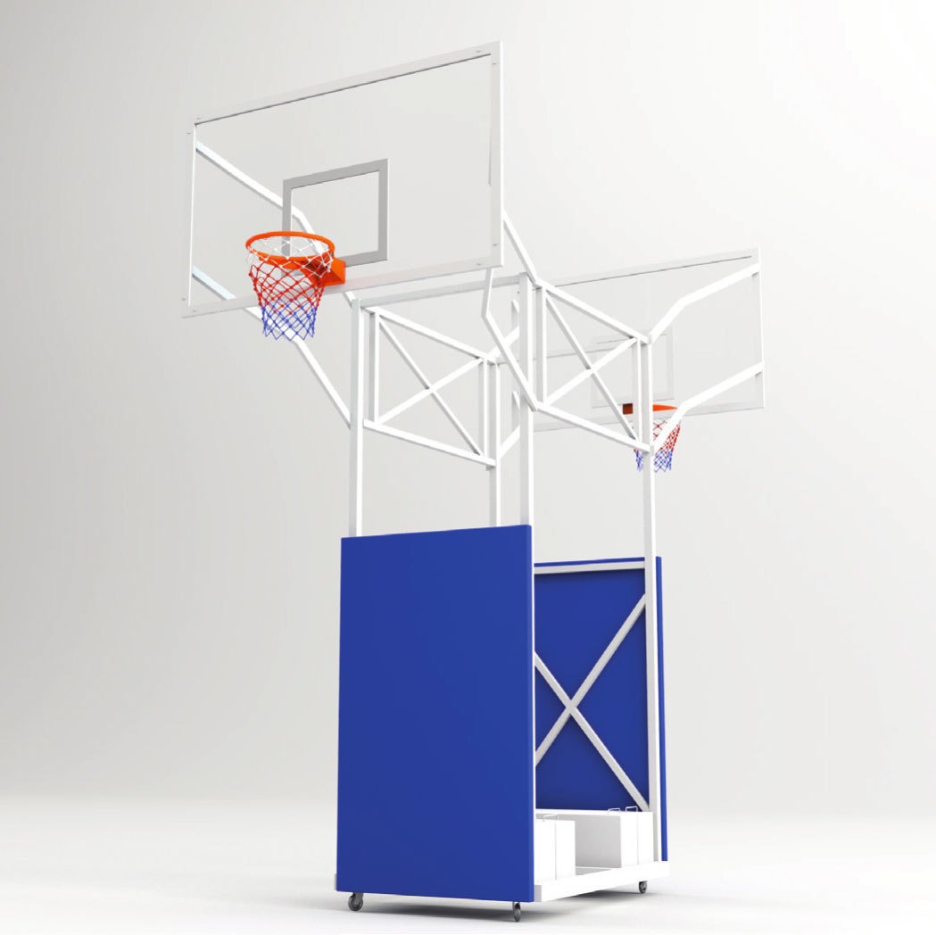 Çift Yönlü Basketbol Potası 10 mm Cam (AK) Panya 105x180cm