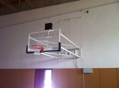 Basketbol Potası Duvara Montaj Yükseklik Ayarlı 15mm Cam (ak) 105*180