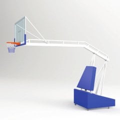 Profesyonel NBA Tipi Basketbol Potası Cam Panya 325cm