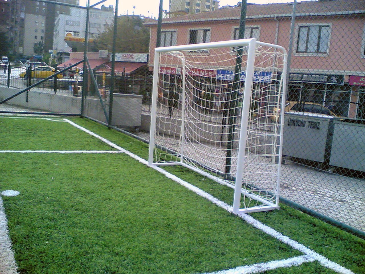 Mini Futbol Kalesi  Alimünyum Kanallı Seyyar 200 x 300 cm