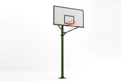 Basketbol  Potası Tek Direk Profil Fiber Panya 105x180