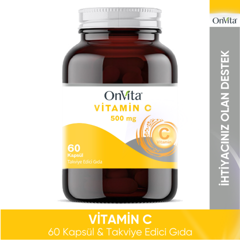 Vitamin C 500 Mg, 60 Kapsül