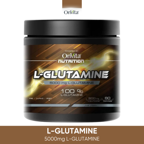 Nutrition L-Glutamine Aminoasit, 5000 Mg