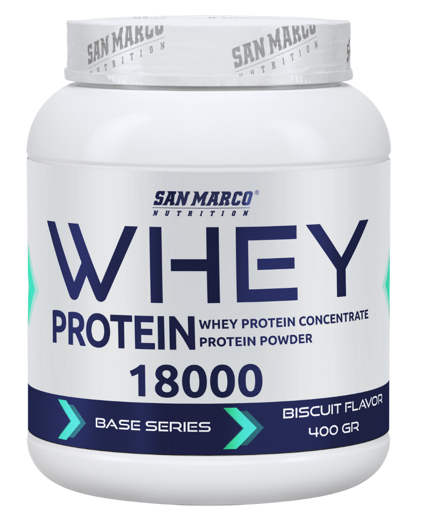 Sanmarco Marco Whey Protein Tozu Bisküvi Aromalı 400 gr