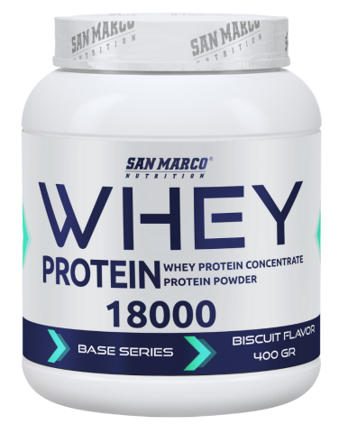 Sanmarco Marco Whey Protein Tozu Bisküvi Aromalı 400 gr