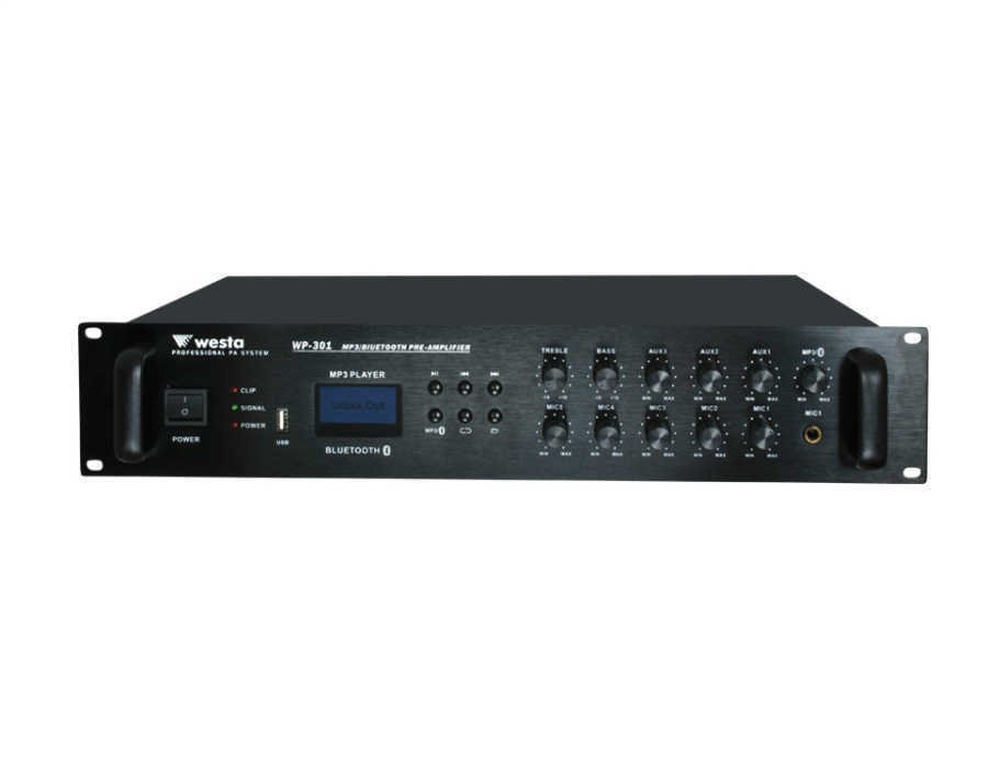 10 Kanal Rack Tipi Mixer