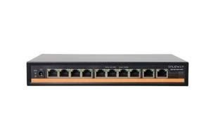 8 Port 10/100/1000M POE +2 Port Gigabit Port Uplink (150 Watt), Tak-Çalıştır Gigabit PoE Network Switch