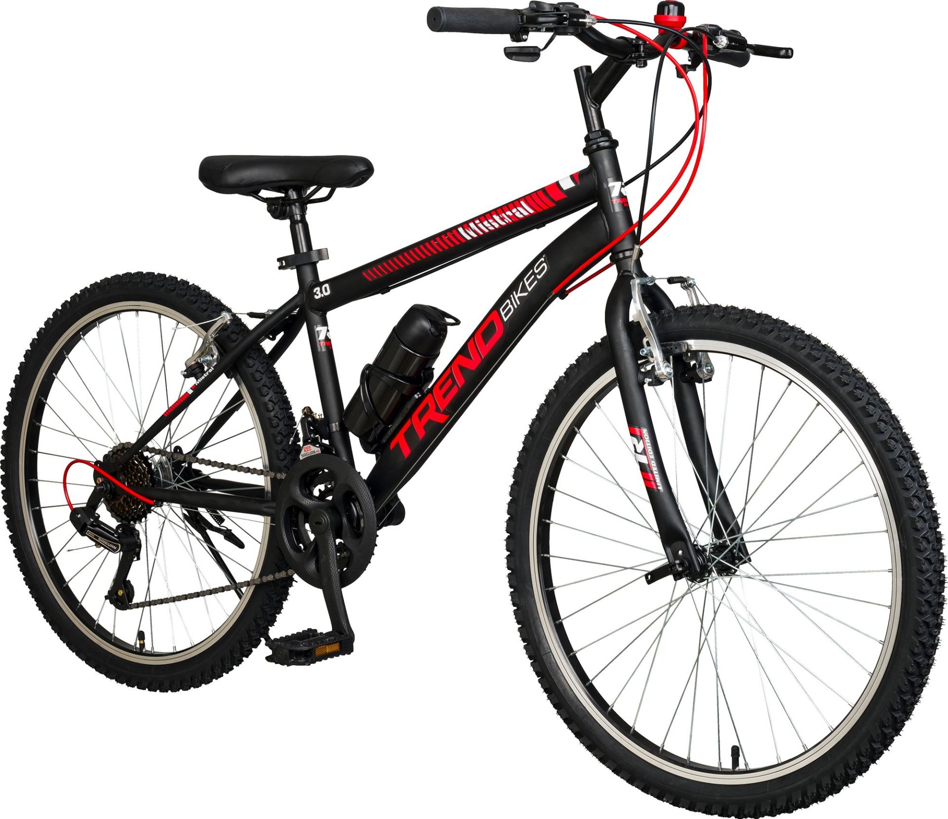 Trendbisiklet Mistral 24 Jant Dağ Bisikleti, 21 Vites Micro Shift, Dağ Bisikleti