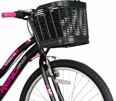 Trendbisiklet  Mistral 24 Jant Kadın Dağ Bisikleti, 21 Vİtes Micro Shift, Siyah-Fuşya