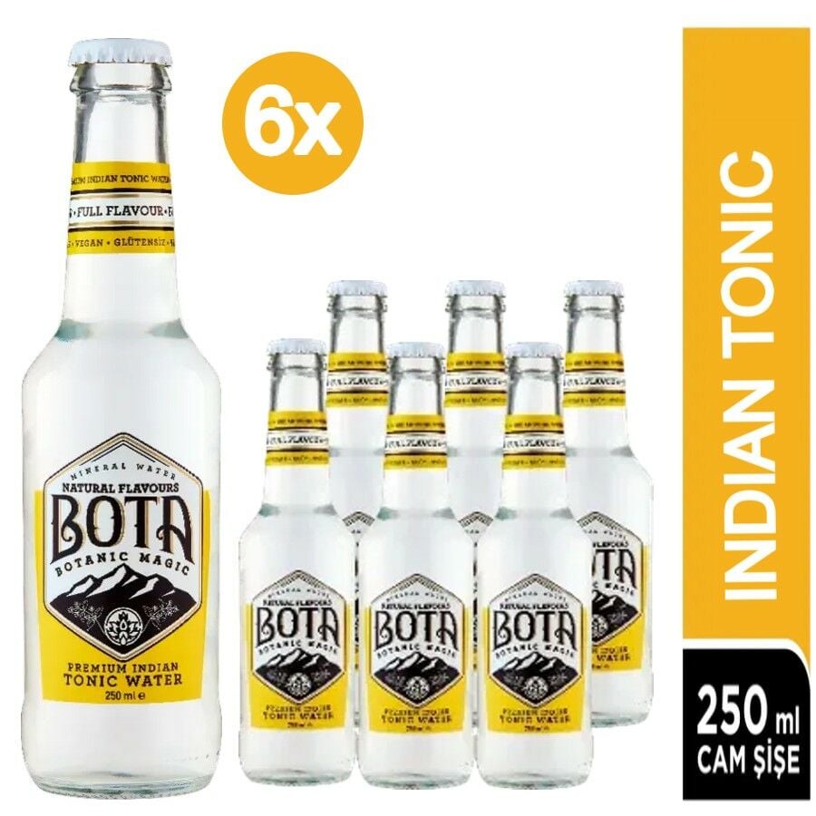 BOTA Premium Indian Tonic Water (Klasik) 6x250 ML