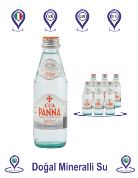 Acqua Panna Doğal Zengin Mineralli Su 6x250 ML