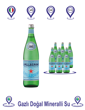 San Pellegrino Doğal Zengin Mineralli Su 6x750 Ml