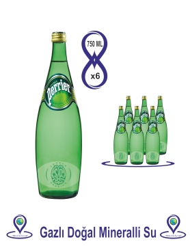 Perrier Doğal Zengin Mineralli Su 6×750 Ml