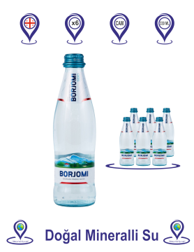 Borjomi Doğal Zengin Mineralli Su 330 ML X 6