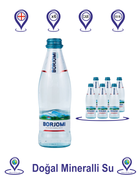 Borjomi Doğal Zengin Mineralli Su 500 ML X 6