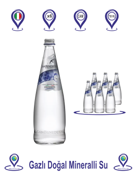 San Benedetto Maden Suyu Cam Şişe 6x750ml