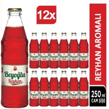 Beyoğlu Reyhan Ve Gül Aromalı Gazlı Içecek 12x250 Ml