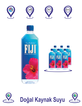 FİJİ Doğal Mineralli Su Pet Şişe  500 ML X 6