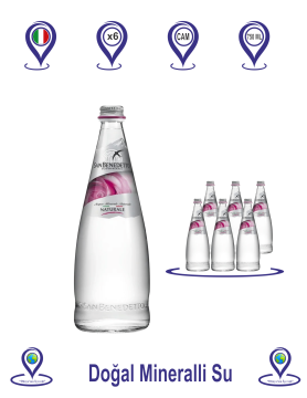 San Benedetto Doğal Mineralli Su 750 ML x 6