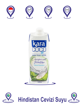 Kara Coco Hindistan Cevizi Suyu 330 ML